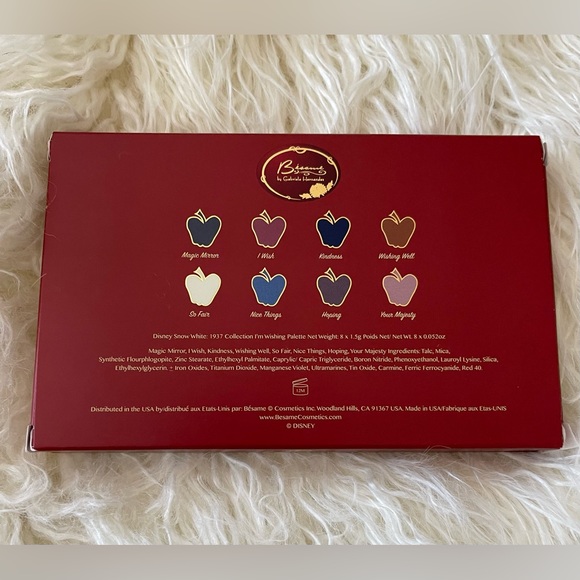 SALE Besame Disney Snow White The 1937 Collection I’m Wishing Palette New in box - Picture 7 of 8